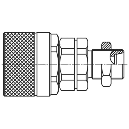 Szybkozłącze wkręcane, seria QHPA - QHPA13-E6X3-C