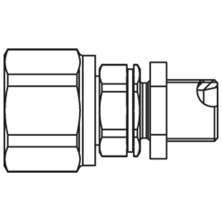 Szybkozłącze wkręcane, seria QHPA - QHPA16-E7X8-C