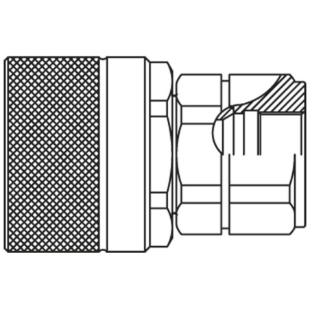 Szybkozłącze wkręcane, seria QHPA - QHPA13-G4X3-C