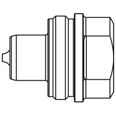 High Pressure Screw-to-Connect Quick Coupling with Parker Profile, Series SK - SK0620 R