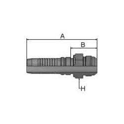 Wysokociśnieniowe łączniki typu No-Skive ParLock — serie V4, V5 i V6 - K03V6-24-24