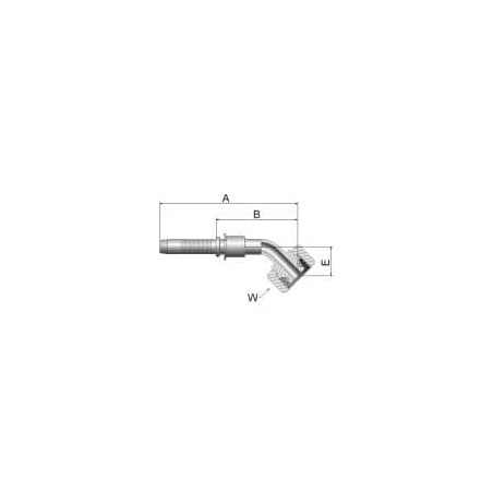 High Pressure ParLock Skive Fittings - VS Series - K0CVS-8-4