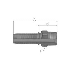 High Pressure ParLock Skive Fittings - VS Series - K01VS-6-6