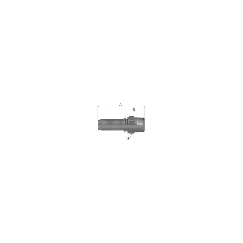 High Pressure ParLock Skive Fittings - VS Series - K01VS-6-6