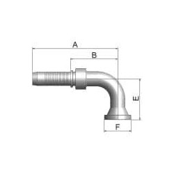 High Pressure ParLock Skive Fittings - VS Series - K19VS-8-8