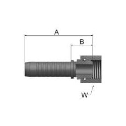 High Pressure ParLock Skive Fittings - VS Series - K92VS-8-6