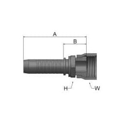 High Pressure ParLock Skive Fittings - VS Series - KJCVS-8-6