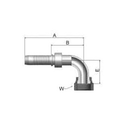 High Pressure ParLock Skive Fittings - VS Series - KJ9VS-6-6