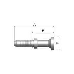 High Pressure ParLock Skive Fittings - VS Series - K6AVS-8-8