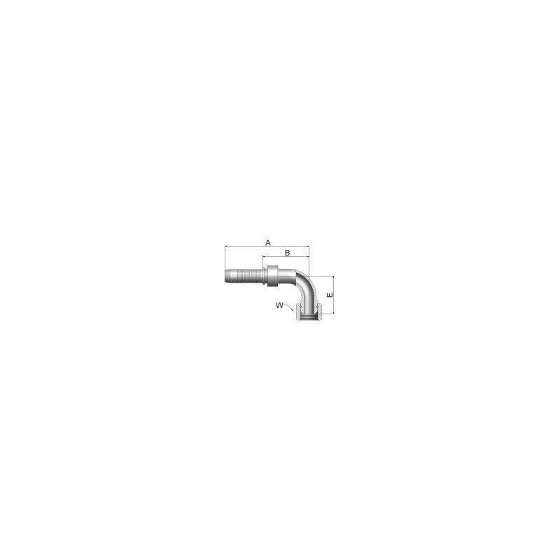 High Pressure ParLock Skive Fittings - VS Series - KB2VS-6-6