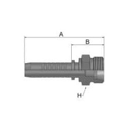 High Pressure ParLock Skive Fittings - VS Series - KFGVS-13-6