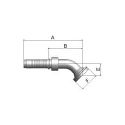 High Pressure ParLock Skive Fittings - VS Series - K6FVS-8-8