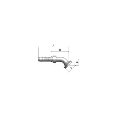 High Pressure ParLock Skive Fittings - VS Series - K6FVS-12-8