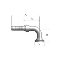 High Pressure ParLock Skive Fittings - VS Series - K6NVS-8-8