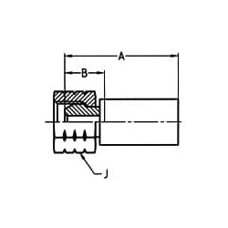 Zaciskane termoplastyczne łączniki do węży hydraulicznych, seria PX - 107PX-4-02