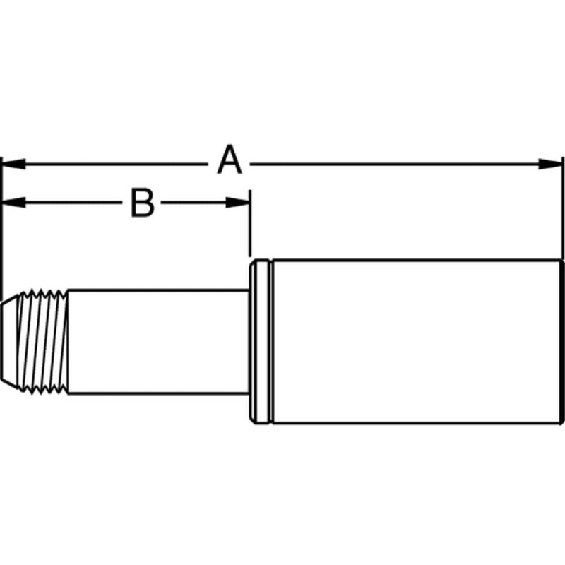 Crimped Thermoplastic Oil & Gas Hose Fittings, UX Series - 1Y2UX-6-04C