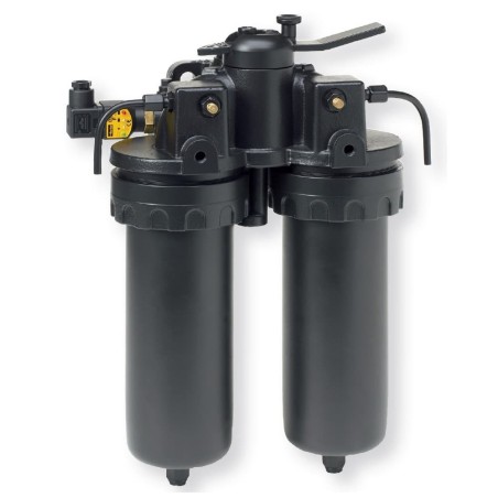 Low Pressure In-Line Duplex Filter - DF2145 Series - DF2145220QVM3KG122