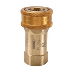 Natural Gas - Propane Gas Quick Couplings, ANSI Z21.41-1998 and CSA 6.9-M98, up to 0.5 psi - GF Series Couplers - BVGFC4-4F