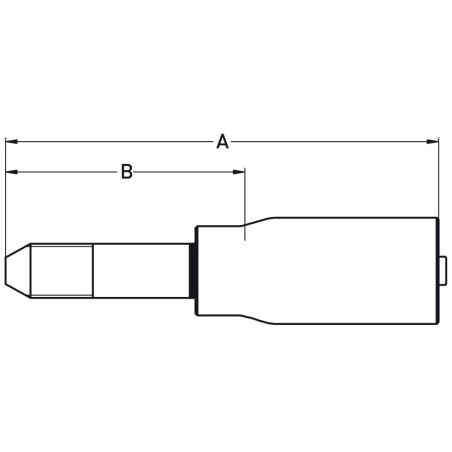 Crimped Thermoplastic UHP Hose Fittings, 2X Series - 1Y42X-4-025