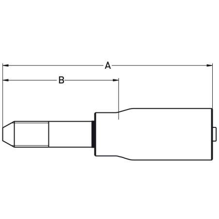 Crimped Thermoplastic UHP Hose Fittings, 2X Series - 1YM2X-6-025