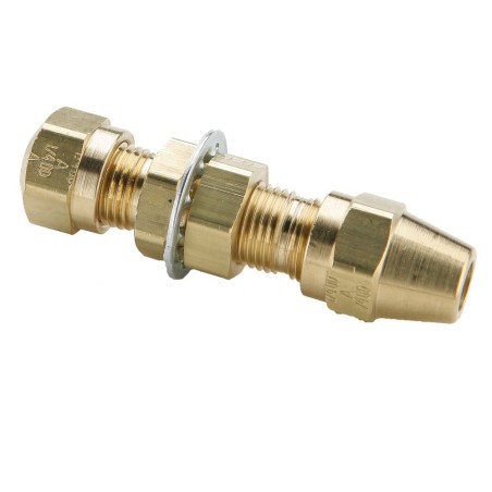 Air Brake D.O.T. Compression Style Fittings for J844 Tubing - NTA - 62ANBH-4