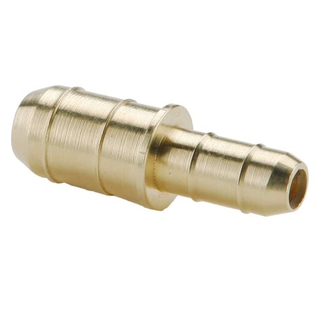 Brass Pneumatic Hose Barbs for Tubing, Dubl-Barb - 22-6-8