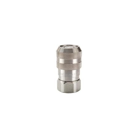 Chemical Compatible 316 Stainless Steel, Non-Spill Quick Couplings (2000 psi) - FS Series Couplers - FS-251-4FP