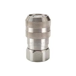 Chemical Compatible 316 Stainless Steel, Non-Spill Quick Couplings (2000 psi) - FS Series Couplers - FS-251-6FO