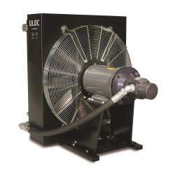 Complete Air Oil Cooler System with AC Motor - ULOC Series - ULOC-007D-M-A-SB