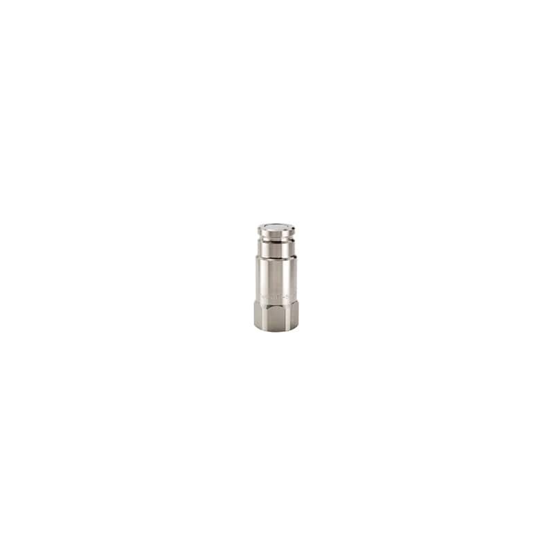 Chemical Compatible 316 Stainless Steel, Non-Spill Quick Couplings (2000 psi) - FS Series Nipples - FS-252-4FP