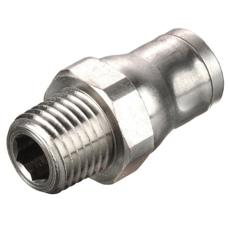 Prestolok PLM Metal Push-to-Connect Fittings - 68PLM-10M-8R