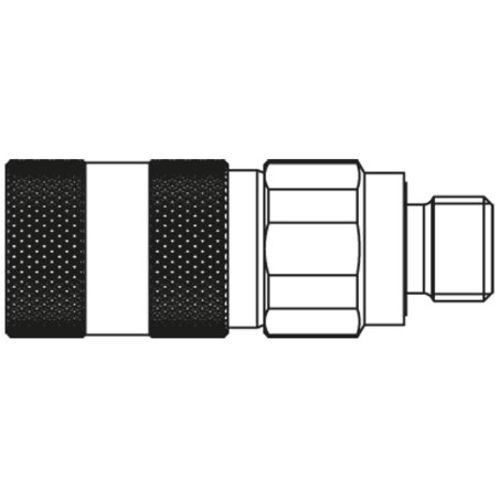 Push-to-Connect Dry Break Quick Coupling, Series NSP - NSP-251-16MCL