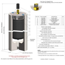 Pulsation Dampers (APD, BPD, CPD, DPD) - APD200-0-0005