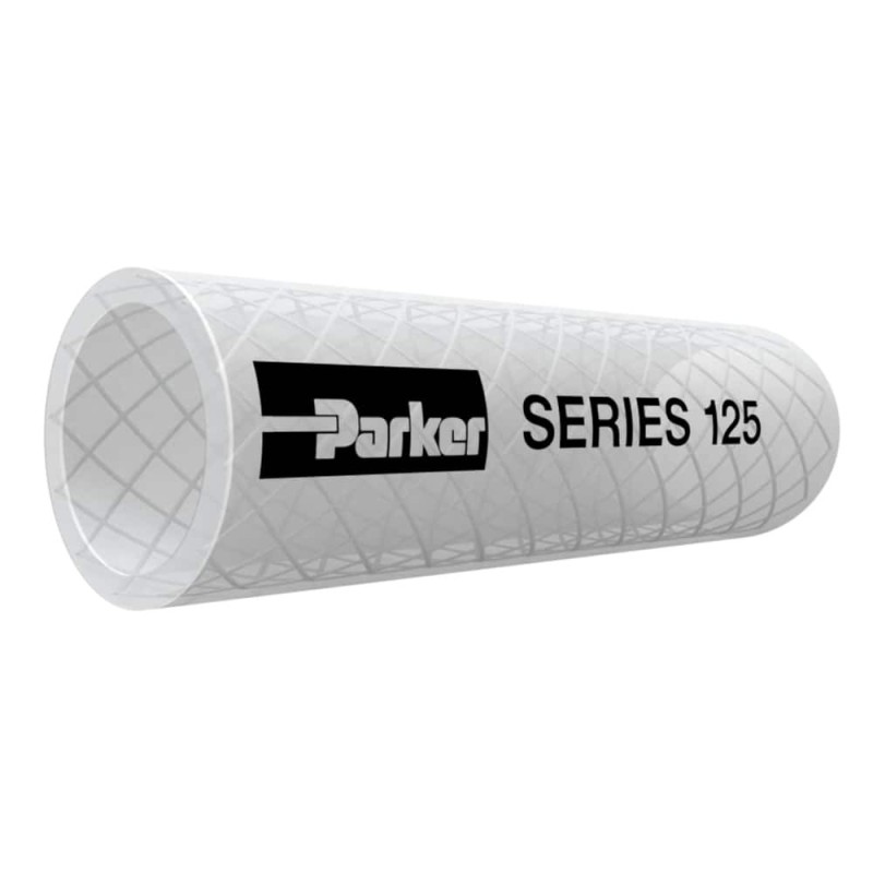 NEXBRAID® PVC Clear Standard Wall General Service Hose, Series 125 - 125-03000300