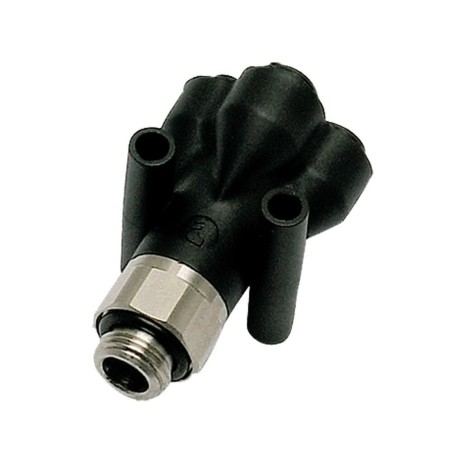 Composite Push-to-Connect Fittings - 368PLPD-4M-2G