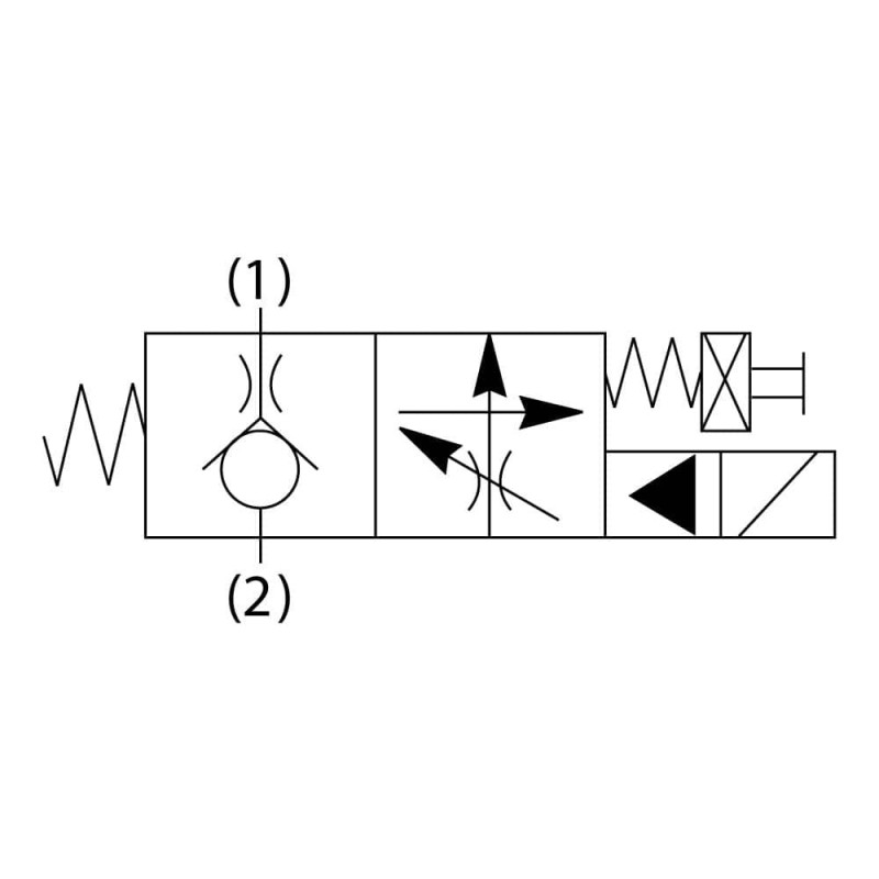 2-drogowy zawór elektromagnetyczny typu grzybkowego - GH02010N