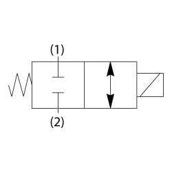 2 Way Spool Type Solenoid...