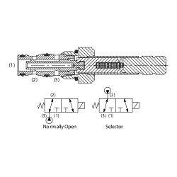 3 Way Spool Type Solenoid...