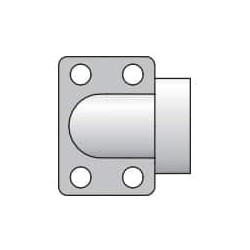 4-Bolt Hydraulic Flanges...