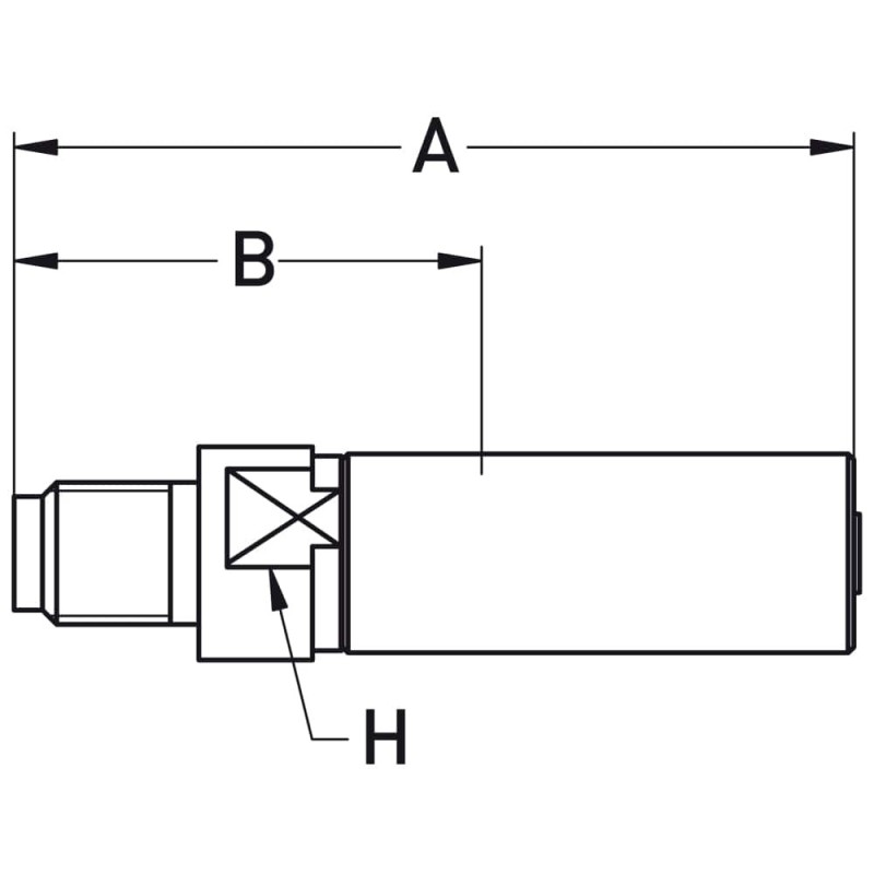 Crimped Thermoplastic UHP Hose Fittings TX Series - 1YZTX-1-02WS