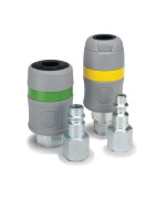 Non-Marking, Air Hose Quick Coupling (pneumatic) European High Flow & Industrial Interchange - Tool-Mate Series Couplers