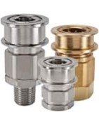 Vacuum to Medium Pressure (Valved or Unvalved) - Brass, Stainless, Steel Quick Couplings (fluids, gas) - EA Series Couplers