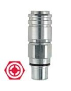 Rigid Mount, Connect Under Pressure, 1/2” Pioneer Agricultural Quick Couplings, ISO 5675, 3000 psi, - 8450 Series Couplers