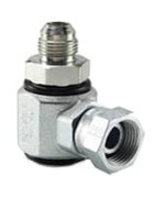 90 Degree Elbow, Pressure Balanced Swivels (hydraulic, pneumatic) up to 3000 psi - S Series