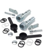 OEM Aftermarket Hydraulic Cartridge Coupling Kit (John Deere Replacement) Converts to Accept ISO 5675 Pioneer Tips - DR10010