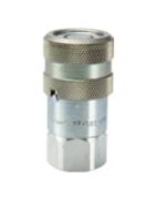 HTMA (ISO 16028, 3/8”) Non-Spill, Flush Face Quick Couplings with Locking Sleeve (hyd, up to 5000 psi) - FF Series Couplers