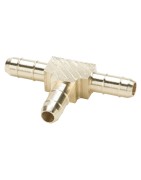 Brass Pneumatic Hose Barbs for Tubing, Dubl-Barb